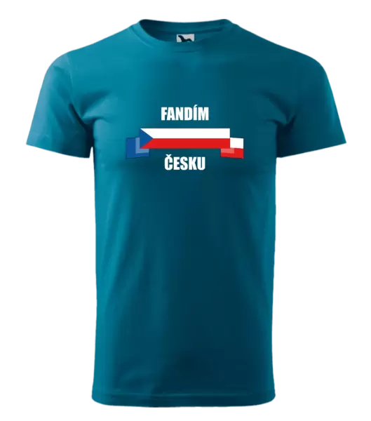 Pánské tričko Fandím Česku
