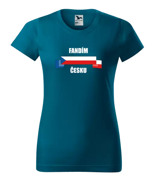 Dámské tričko Fandím Česku