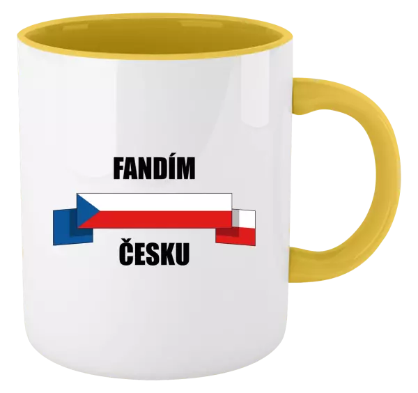 Hrnek Fandím Česku