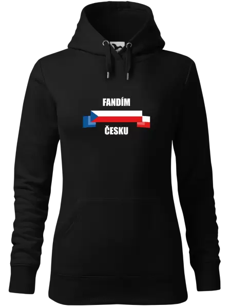 Dámská mikina Fandím Česku