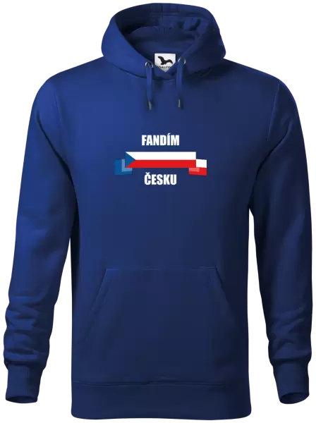 Pánská mikina Fandím Česku