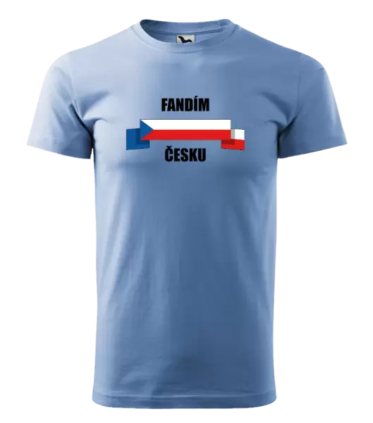 Pánské tričko Fandím Česku