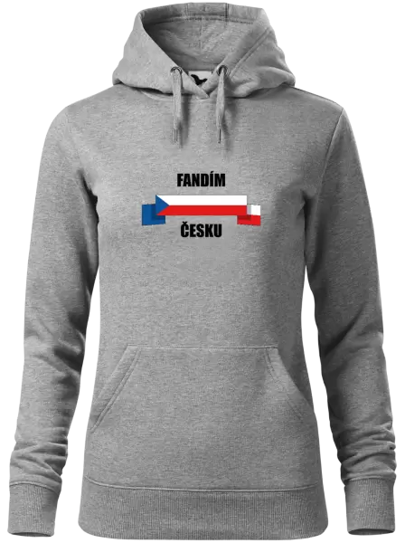 Dámská mikina Fandím Česku