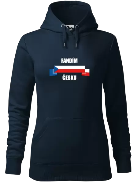 Dámská mikina Fandím Česku