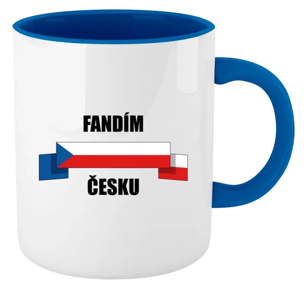 Hrnek Fandím Česku