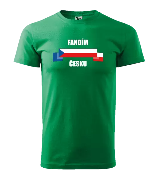 Pánské tričko Fandím Česku