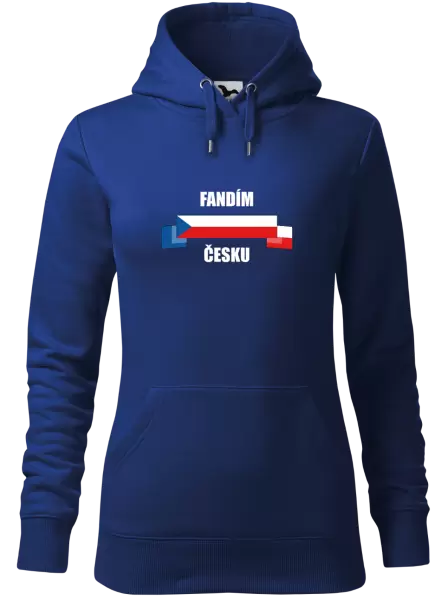 Dámská mikina Fandím Česku
