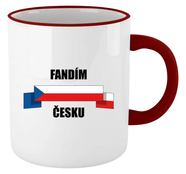 Hrnek Fandím Česku