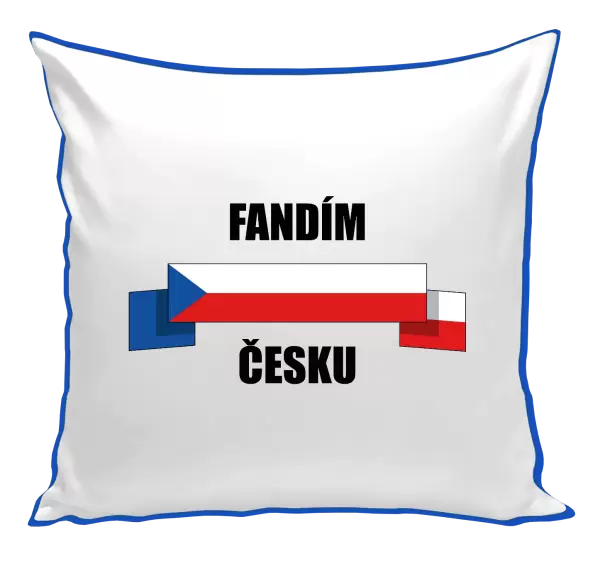 Polštář Fandím Česku