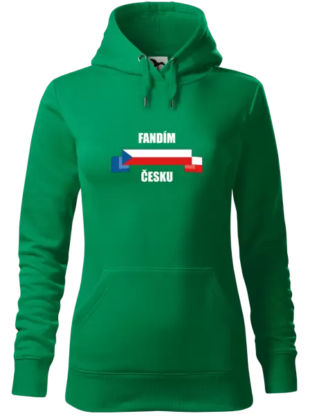 Dámská mikina Fandím Česku