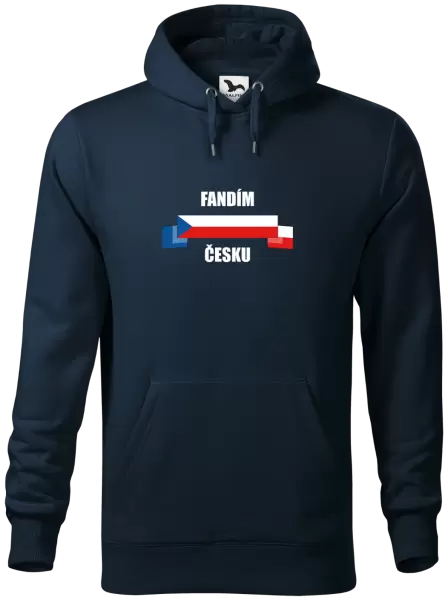 Pánská mikina Fandím Česku