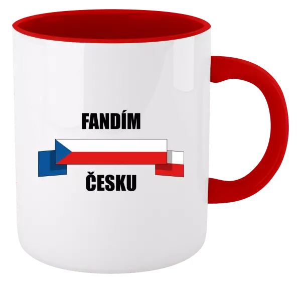 Hrnek Fandím Česku