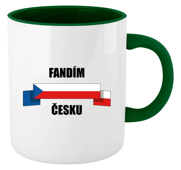 Hrnek Fandím Česku