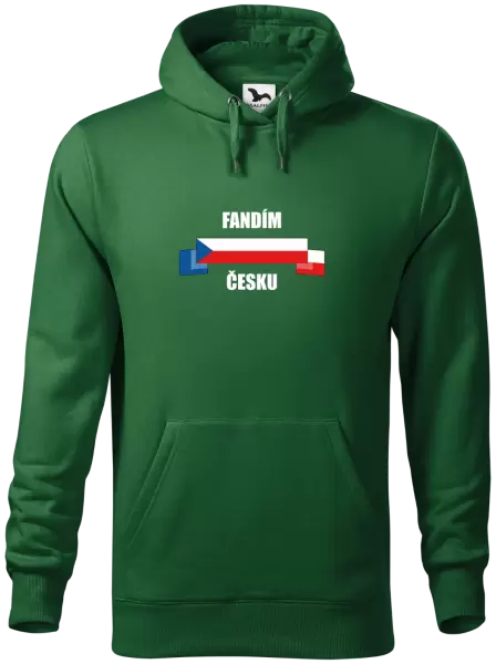 Pánská mikina Fandím Česku