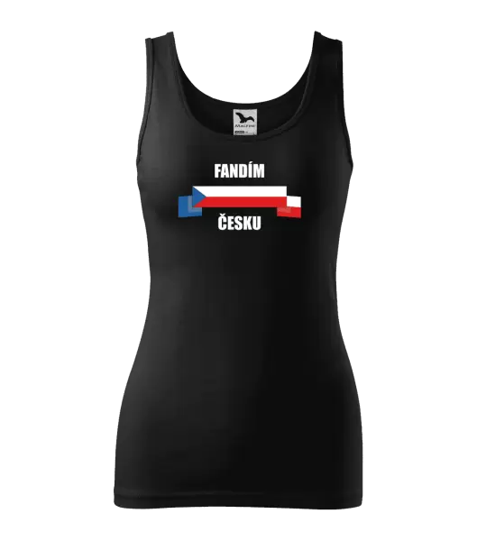 Dámské tílko Fandím Česku