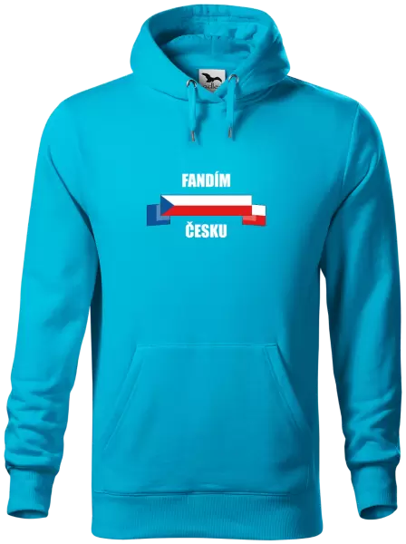 Pánská mikina Fandím Česku