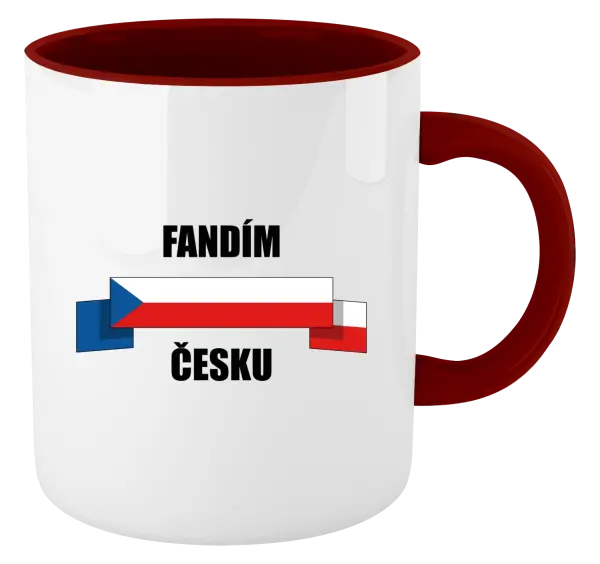 Hrnek Fandím Česku