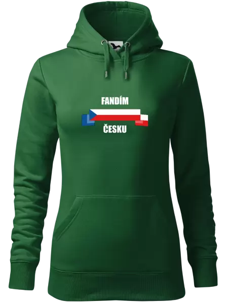 Dámská mikina Fandím Česku