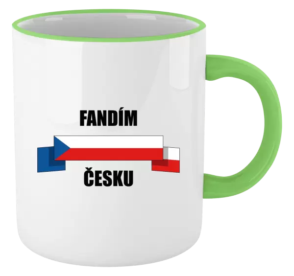 Hrnek Fandím Česku