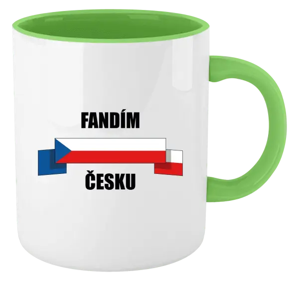 Hrnek Fandím Česku