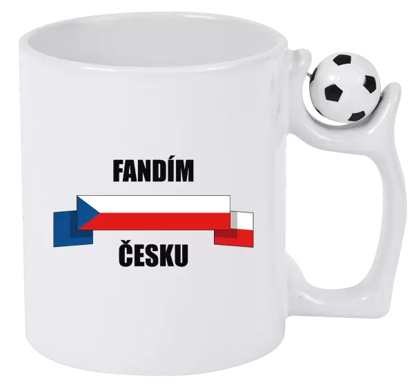 Hrnek Fandím Česku