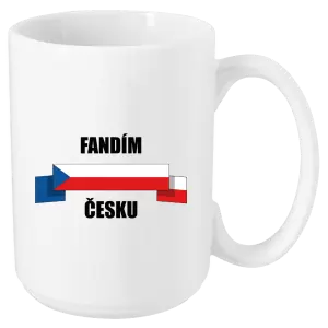 Hrnek Fandím Česku