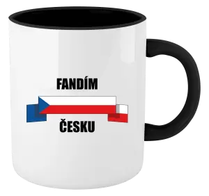 Hrnek Fandím Česku