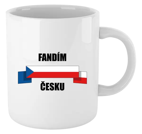 Hrnek Fandím Česku