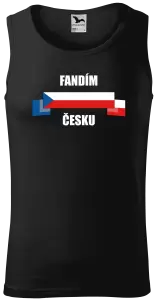 Pánské tílko Fandím Česku