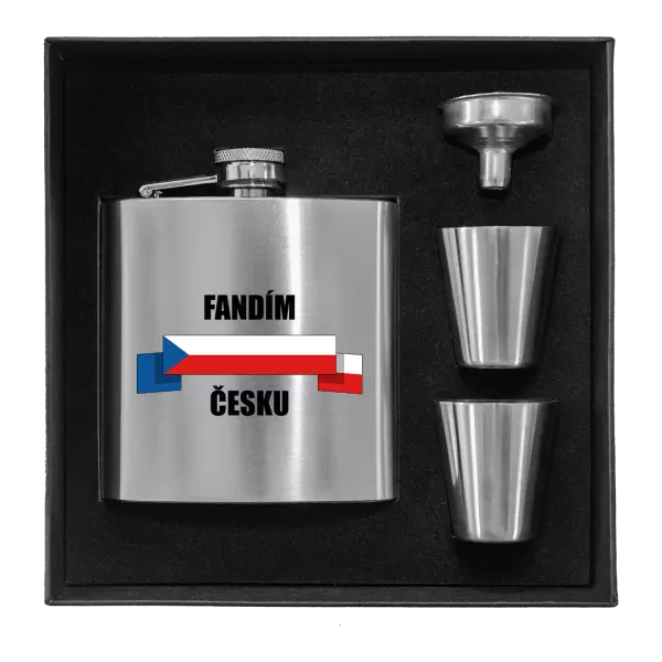 Placatka v krabičce Fandím Česku