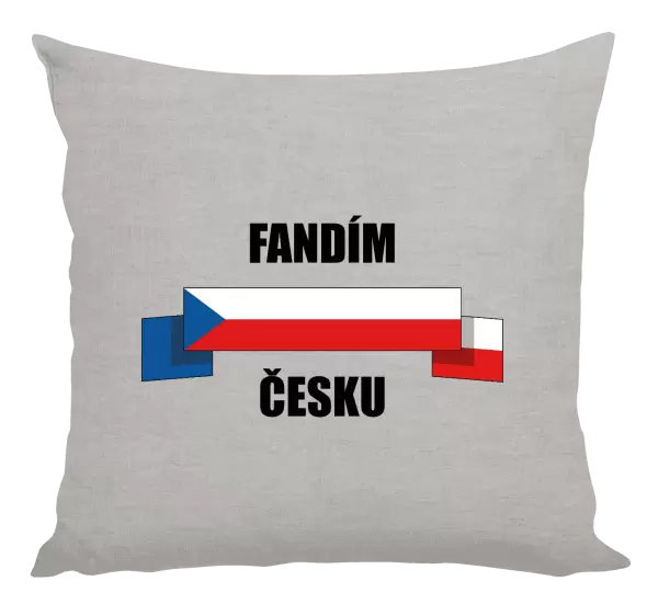 Polštář Fandím Česku