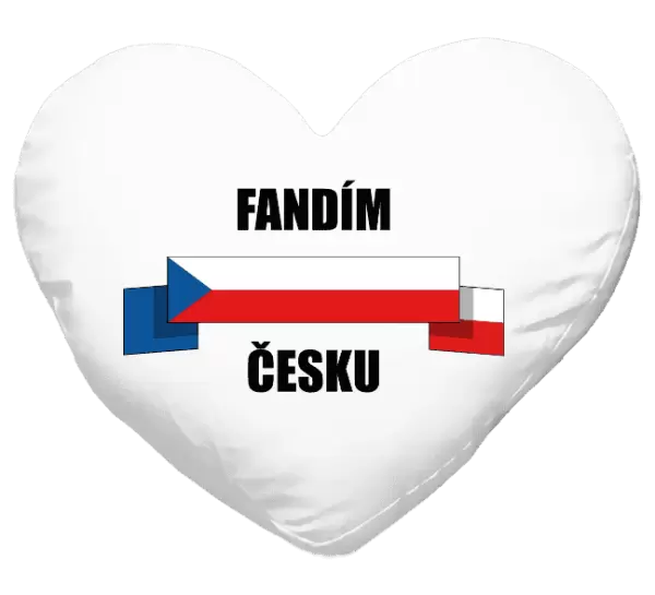 Polštář Fandím Česku