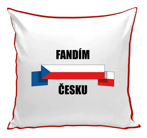 Polštář Fandím Česku