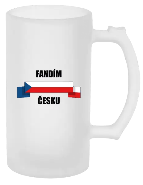 Půllitr Fandím Česku
