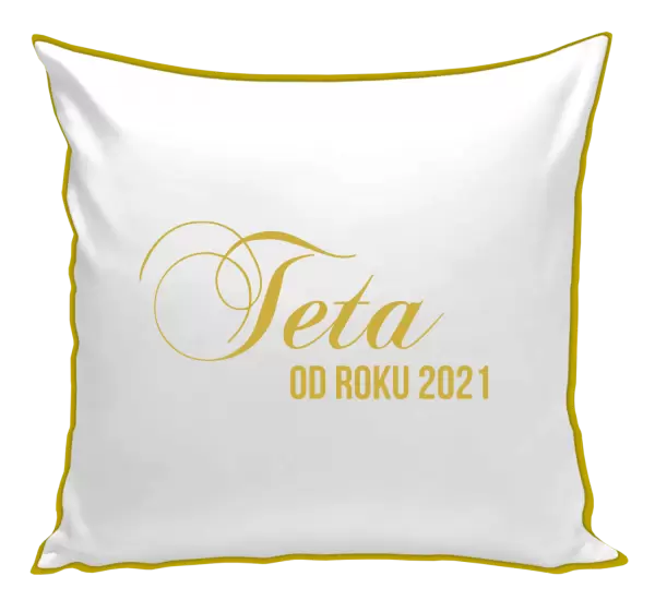 Polštář Teta od roku