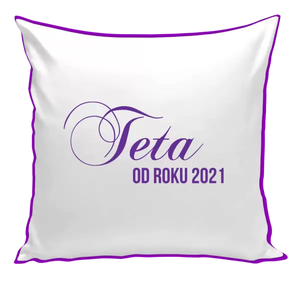 Polštář Teta od roku