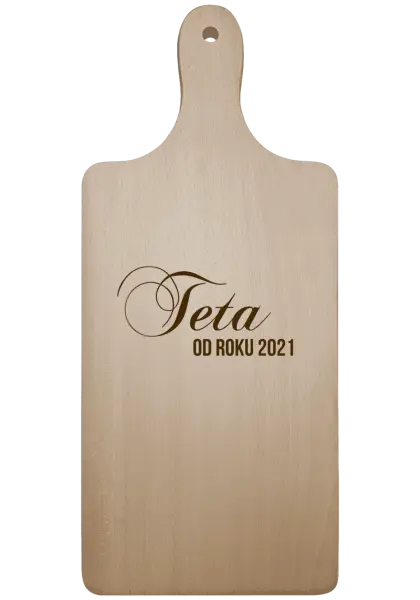 Prkénko Teta od roku