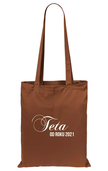 Látková taška Teta od roku