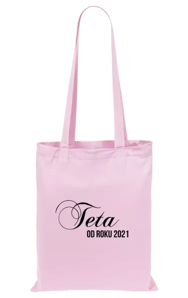 Látková taška Teta od roku