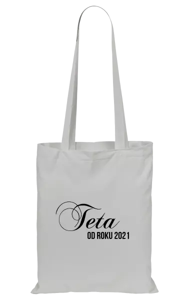 Látková taška Teta od roku