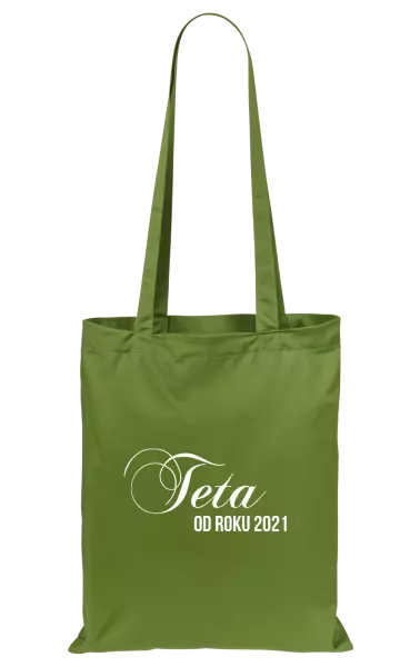 Látková taška Teta od roku