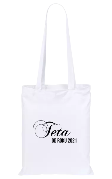 Látková taška Teta od roku