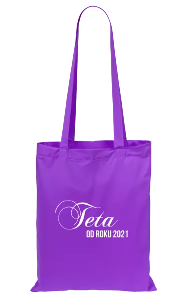 Látková taška Teta od roku