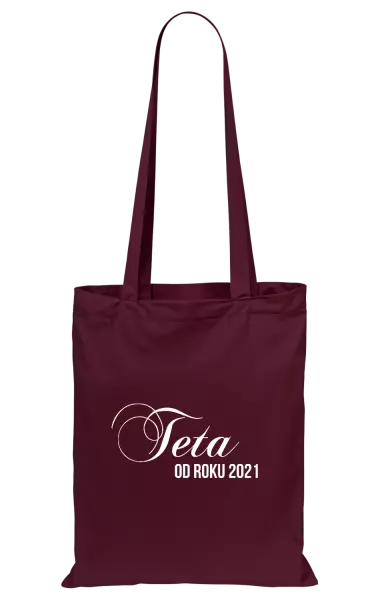 Látková taška Teta od roku