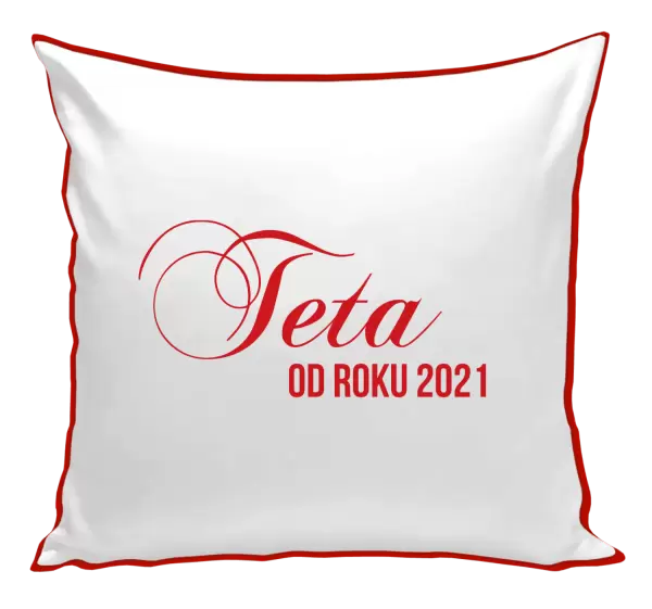 Polštář Teta od roku
