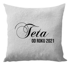 Polštář Teta od roku