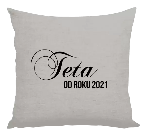 Polštář Teta od roku