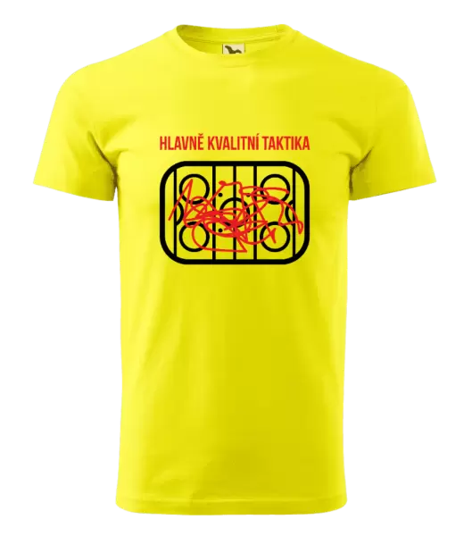 Pánské tričko Hlavně kvalitní taktika