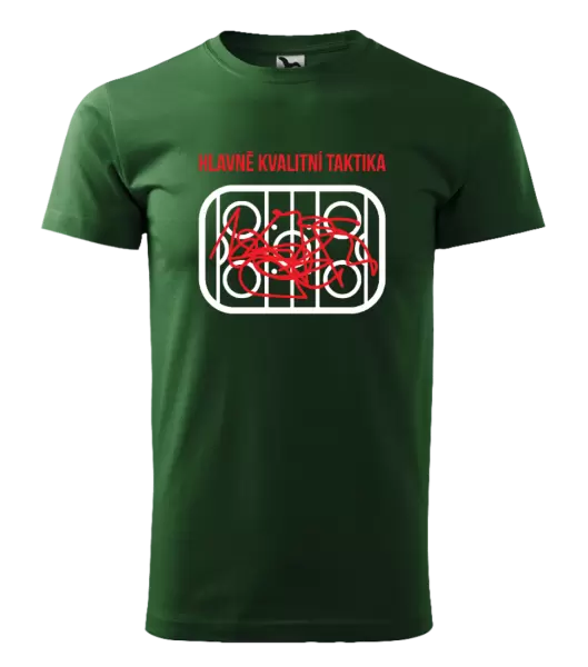 Pánské tričko Hlavně kvalitní taktika