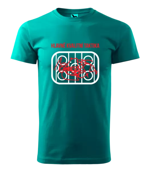 Pánské tričko Hlavně kvalitní taktika